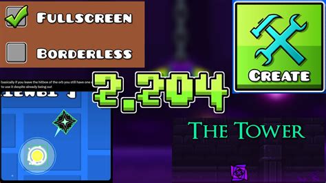 Geometry Dash Update 2.204 Released On Steam .